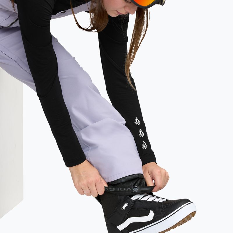 Дамски скиорски панталони Volcom Swift Bib Overall lavender aura 9