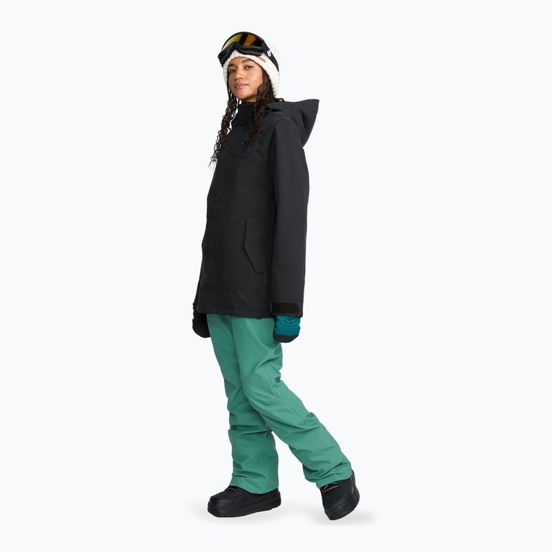 Дамски скиорски панталони Volcom Swift Bib Overall spruce green 2