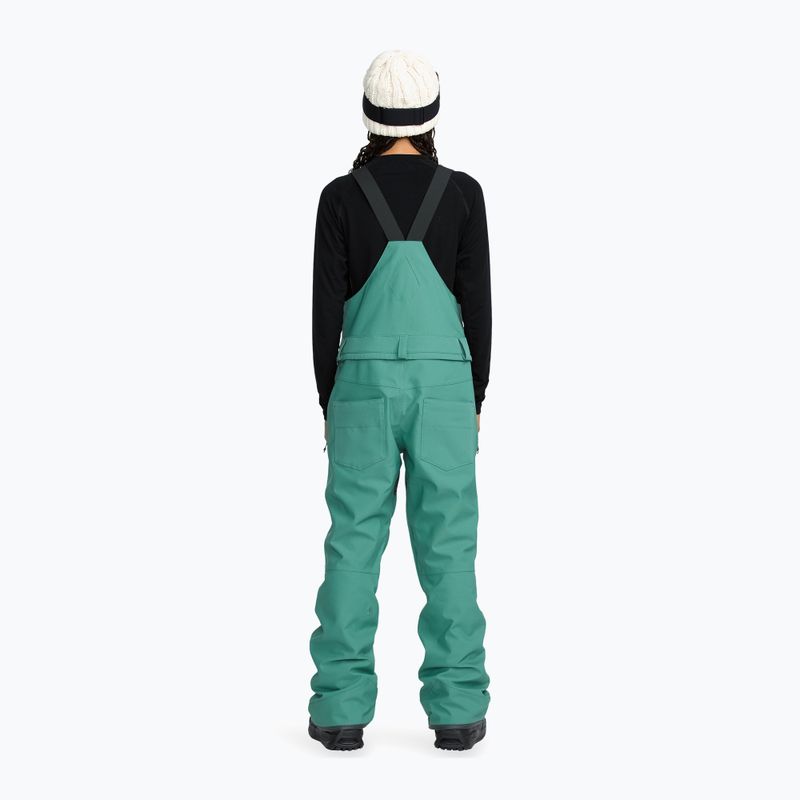 Дамски скиорски панталони Volcom Swift Bib Overall spruce green 3
