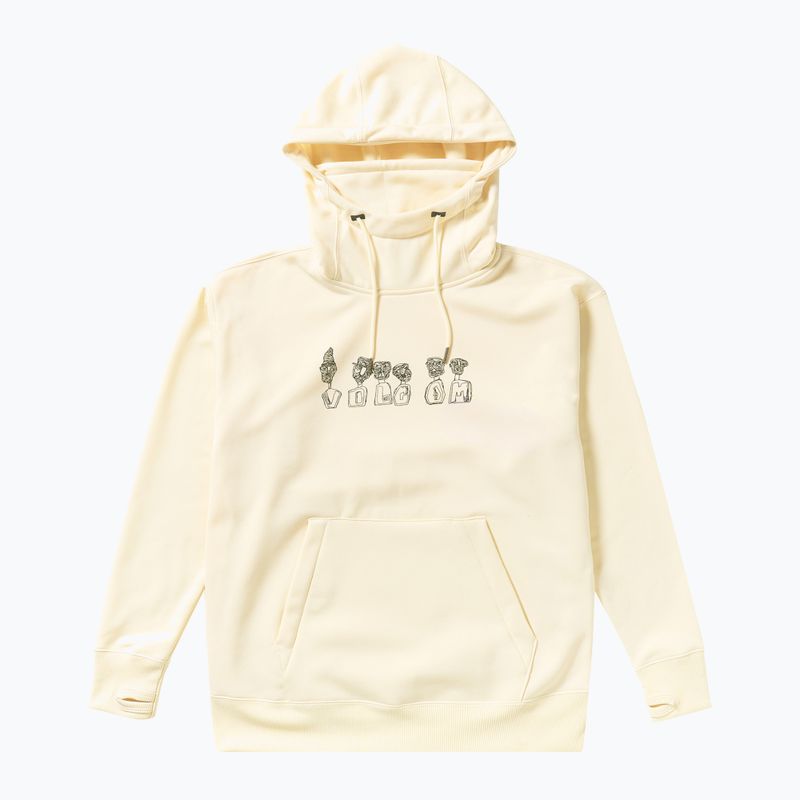 Дамски суитшърт за сноуборд Volcom Riding Hydro P/O bone 7