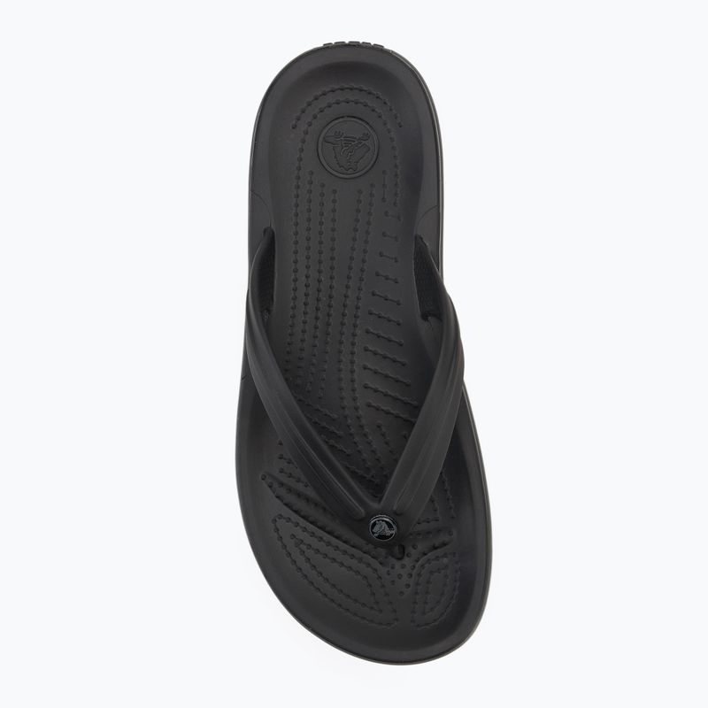 Crocs Crocband Flip джапанки black/slate grey 5