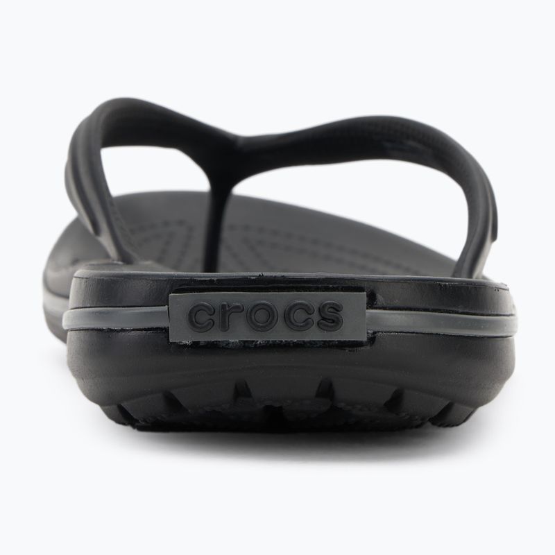 Crocs Crocband Flip джапанки black/slate grey 6