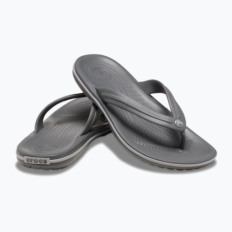 Crocs Crocband Flip джапанки slate grey/smoke 2
