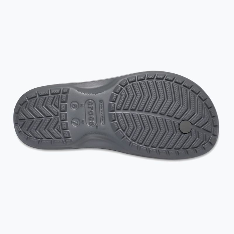 Crocs Crocband Flip джапанки slate grey/smoke 4