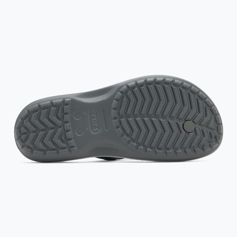 Crocs Crocband Flip джапанки slate grey/smoke 4