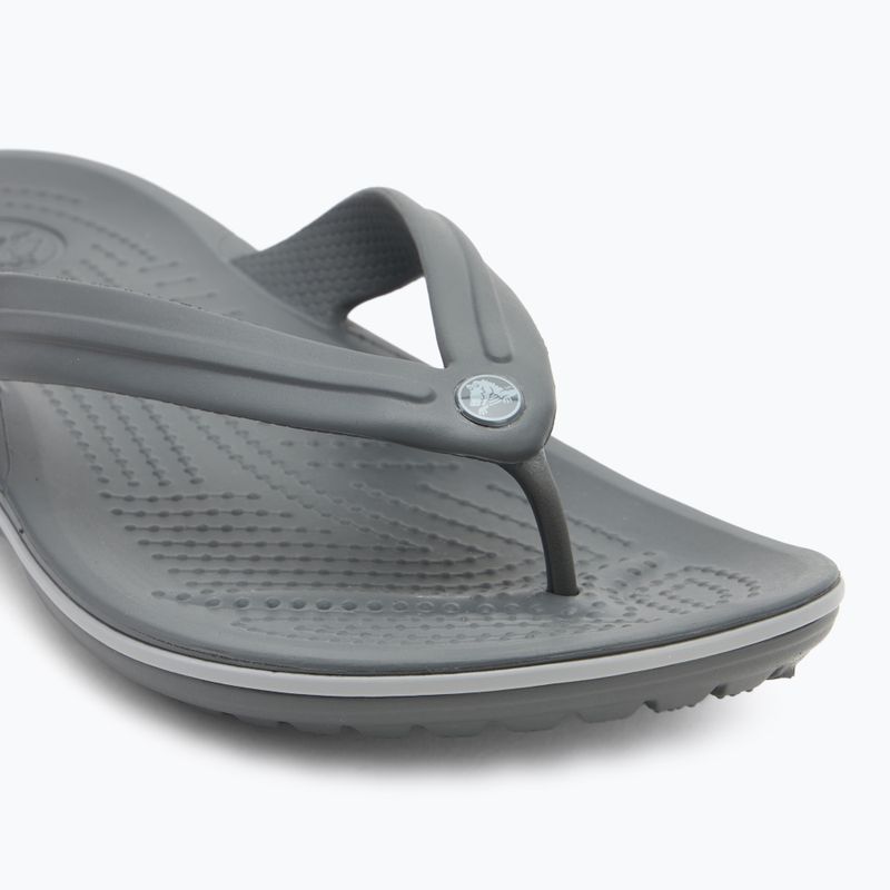 Crocs Crocband Flip джапанки slate grey/smoke 7