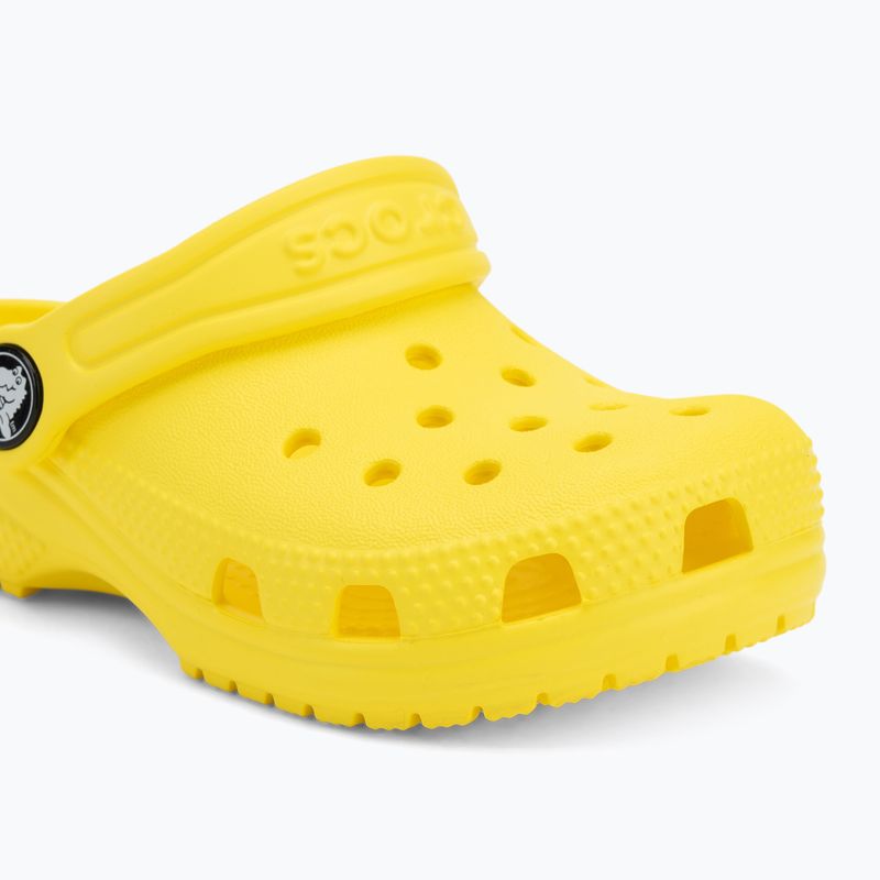 Crocs Classic Clog Джапанки за малки деца cyber yellow 8