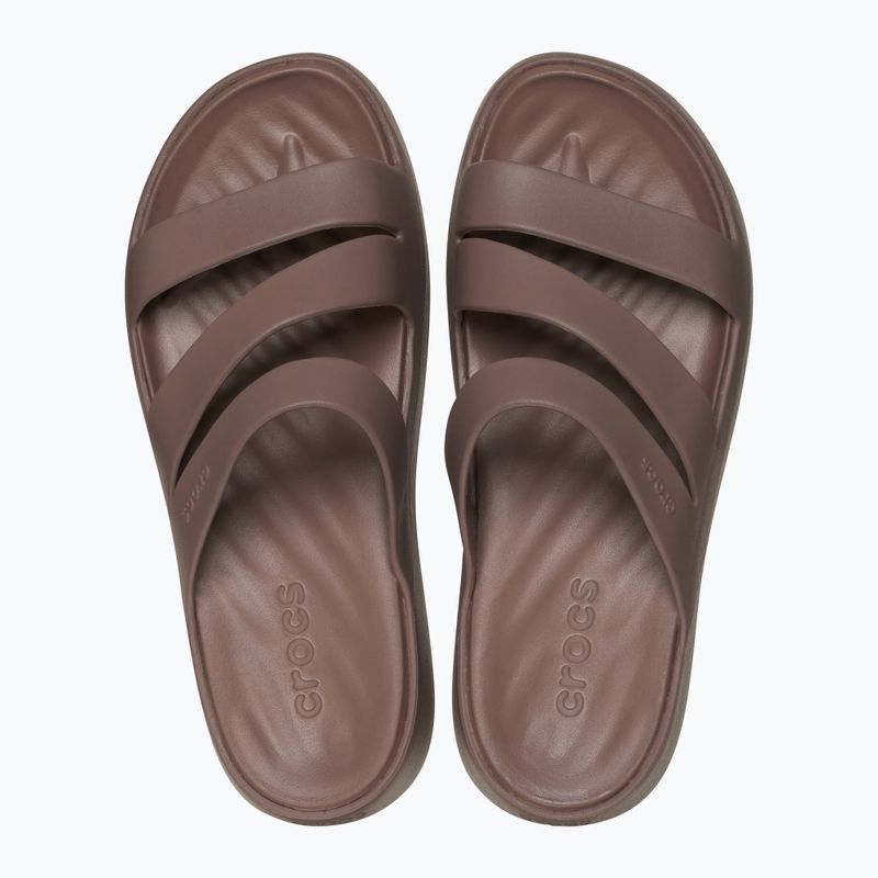 Джапанки Crocs Getaway Strappy truffle 2