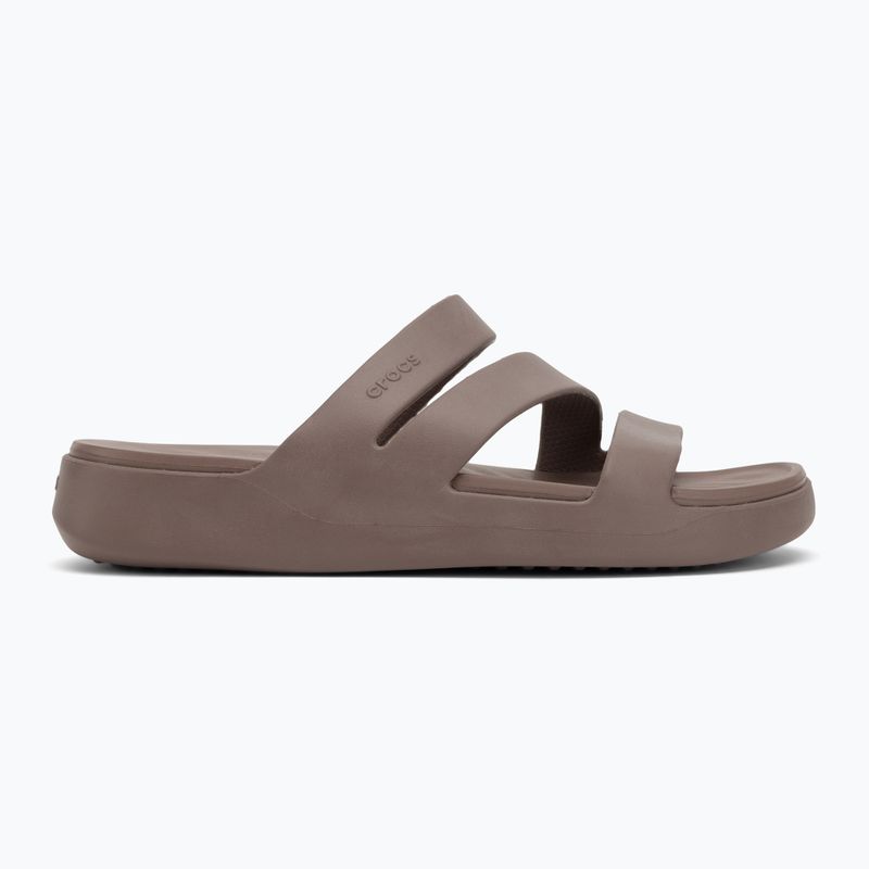 Джапанки Crocs Getaway Strappy truffle 2