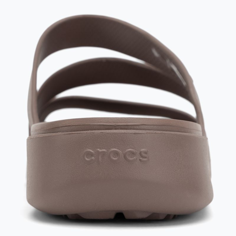 Джапанки Crocs Getaway Strappy truffle 6