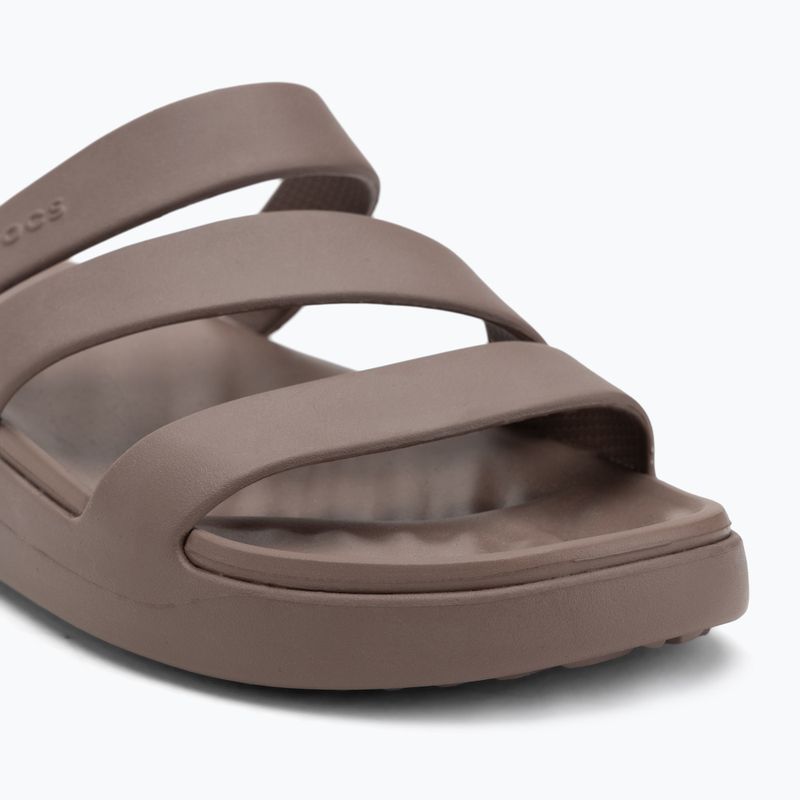 Джапанки Crocs Getaway Strappy truffle 7