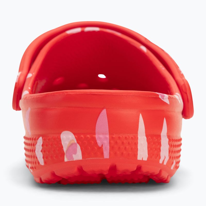 Crocs Classic Valentines Day Clog cherry red 6
