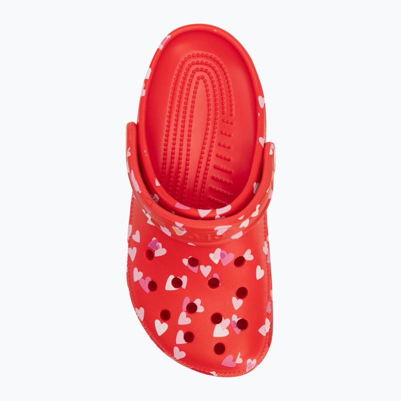 Crocs Classic Valentines Day Clog cherry red 7