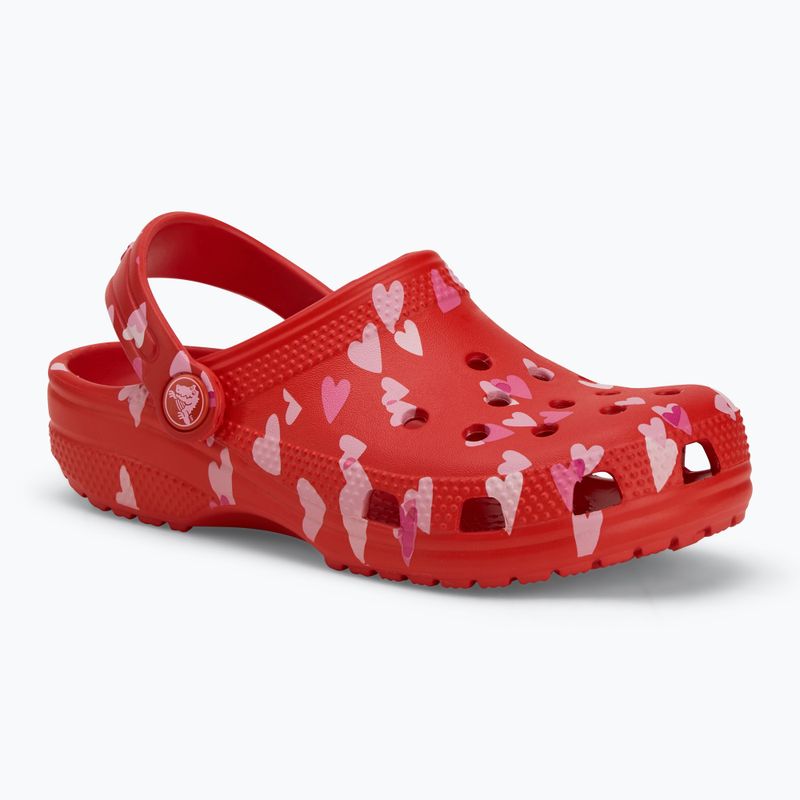 Crocs Classic Valentines Day Kids Clog cherry red 2