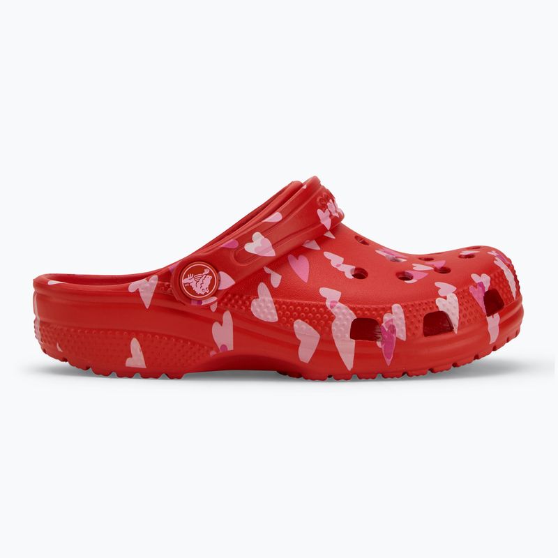 Crocs Classic Valentines Day Kids Clog cherry red 3