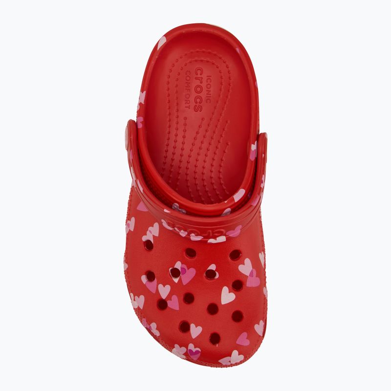 Crocs Classic Valentines Day Kids Clog cherry red 6
