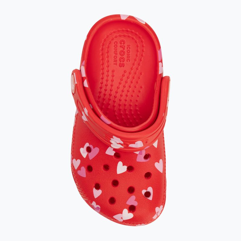 Crocs VDay Clog Toddler джапанки черешово червено 6