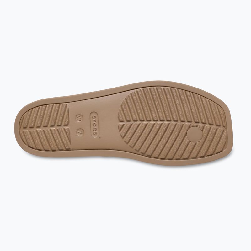 Дамски сандали  Crocs Miami Thong Flip milk chocolate 3