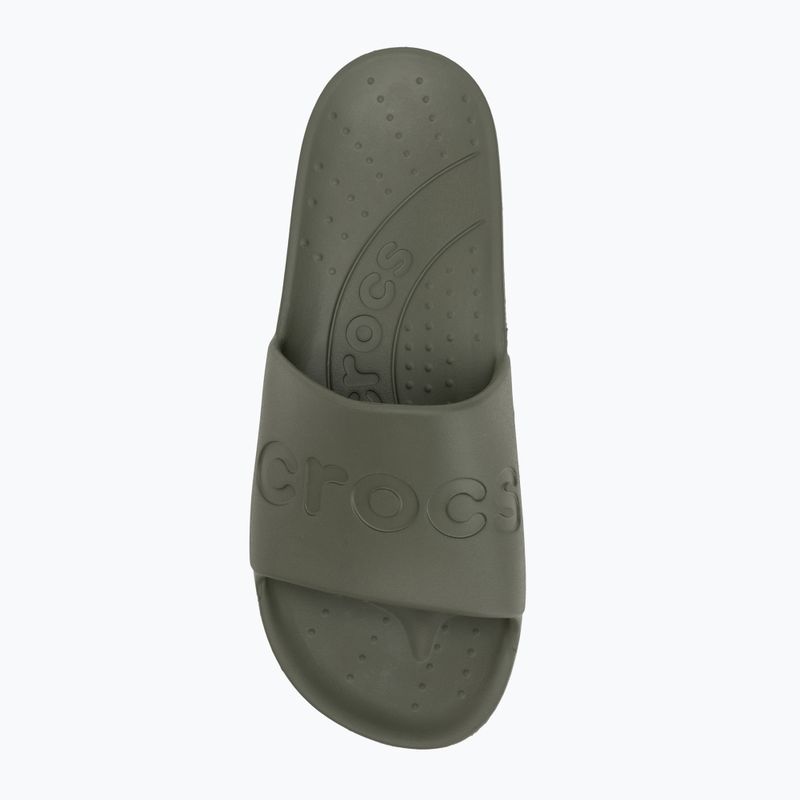 Crocs Slide армейски зелени джапанки 5