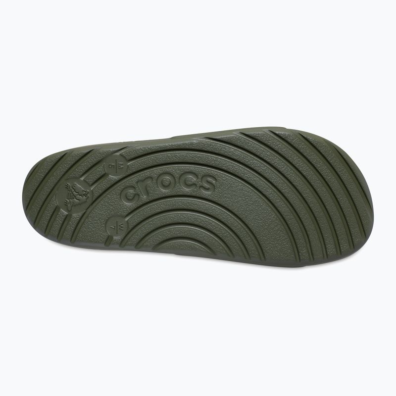 Crocs Slide армейски зелени джапанки 3