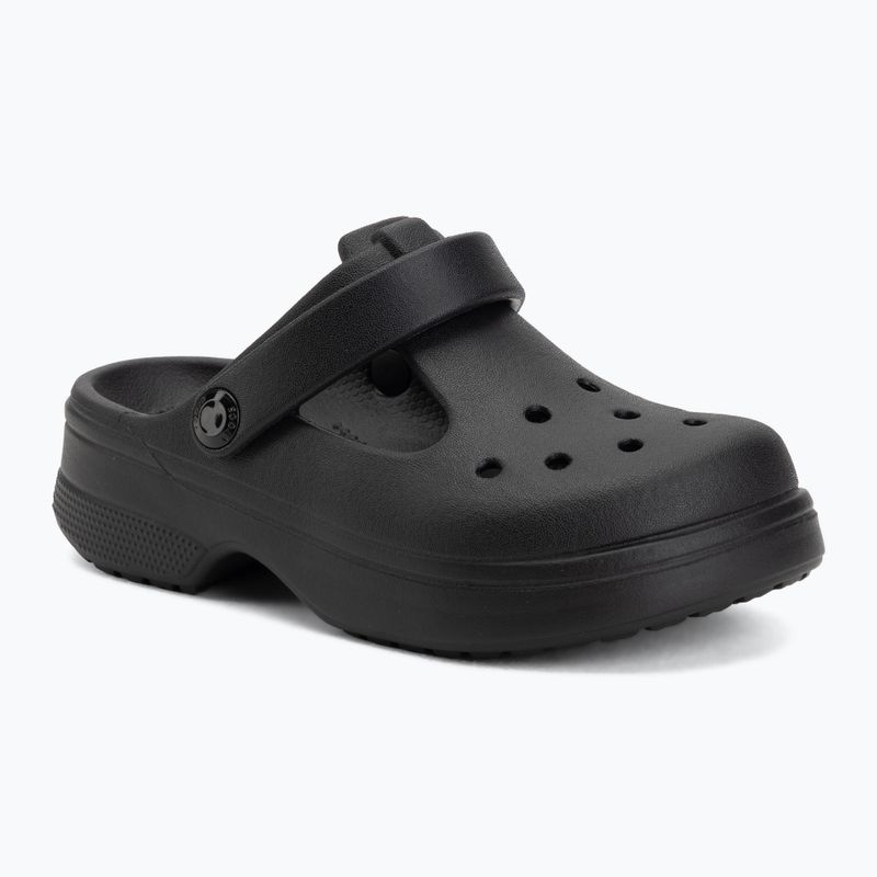 Детски чехли Crocs Classic Mary Jane Clog black