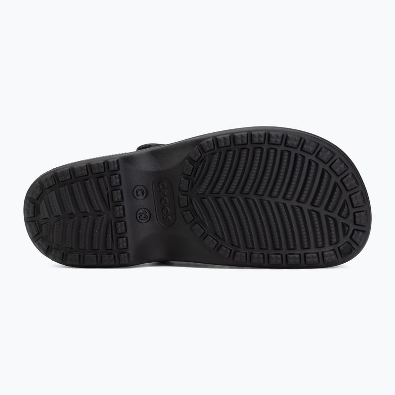 Детски чехли Crocs Classic Mary Jane Clog black 5