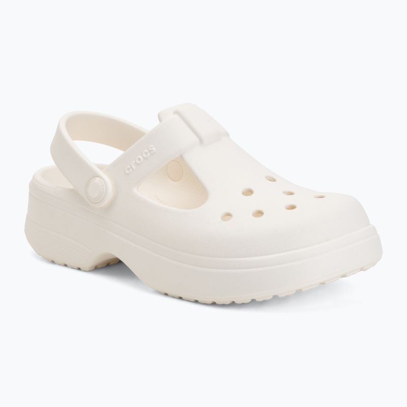 Детски чехли Crocs Classic Mary Jane Clog chalk 2