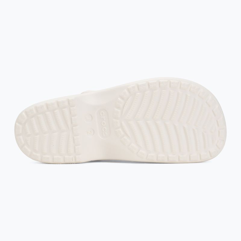Детски чехли Crocs Classic Mary Jane Clog chalk 5