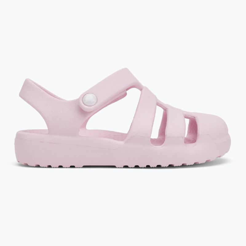 Детски сандали Crocs Classic Fisherman розово мляко 2