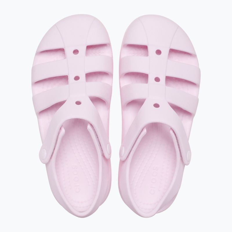 Детски сандали Crocs Classic Fisherman розово мляко 2