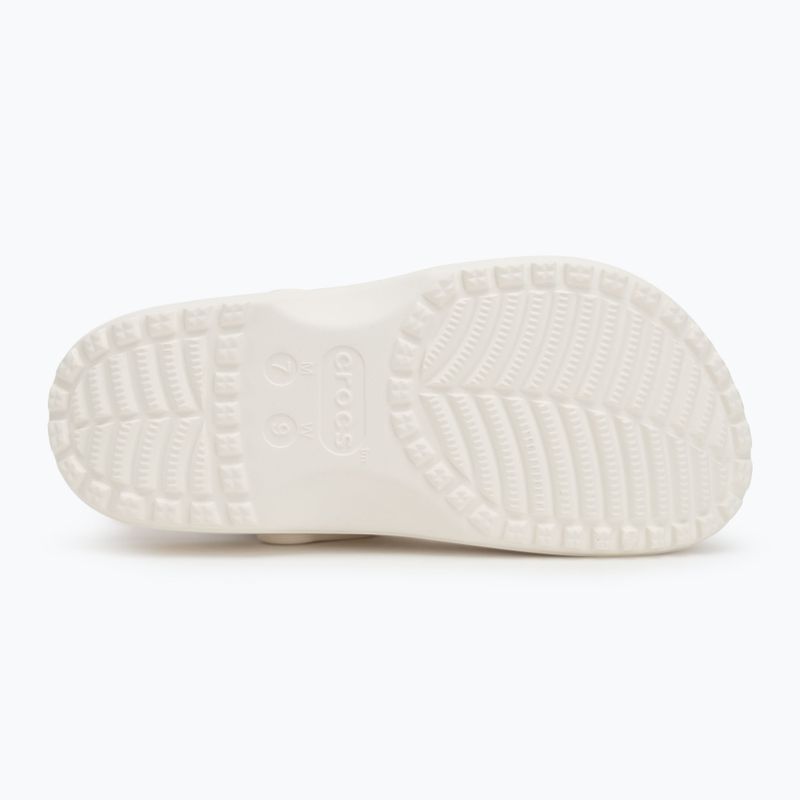Crocs Classic Floral Cutout Clog chalk джапанки 5