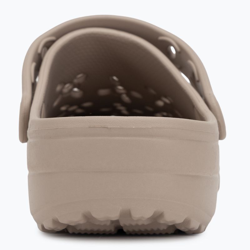 Crocs Classic Floral Cutout Clog джапанки сиво 7