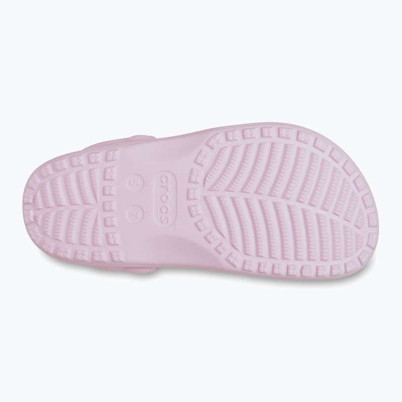 Crocs Classic Floral Cutout Clog розово мляко 3