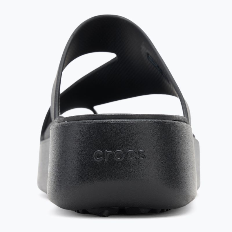 Дамски джапанки Crocs Getaway Platform Toe Loop black 6