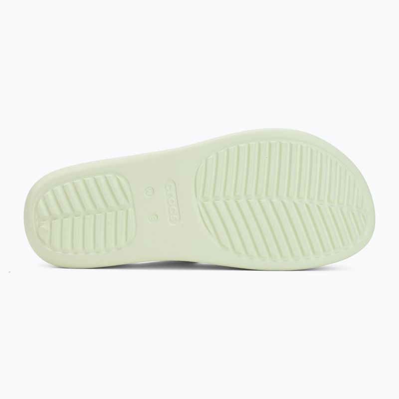 Дамски джапанки Crocs Getaway Platform Toe Loop jade tint 4