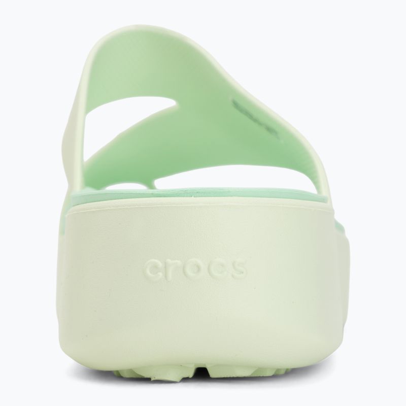 Дамски джапанки Crocs Getaway Platform Toe Loop jade tint 6