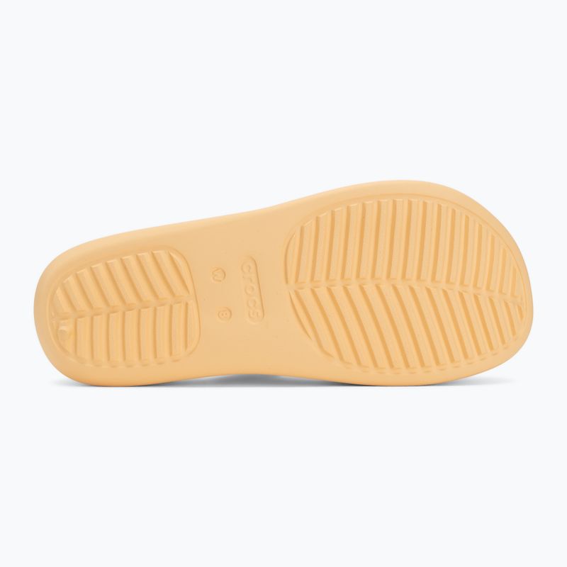 Дамски джапанки Crocs Getaway Platform Toe Loop golden hour 4