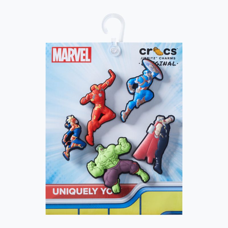 Щипка Crocs Jibbitz™ Avengers Heroes 5 бр. 2