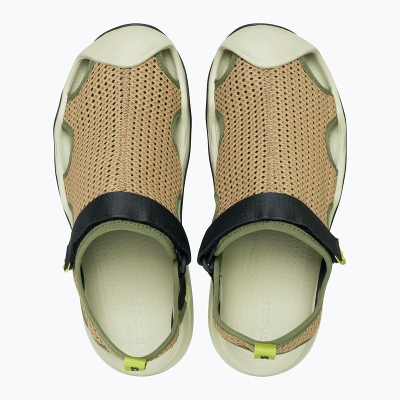 Мъжки сандали Crocs Swiftwater Mesh Deck сепия 5