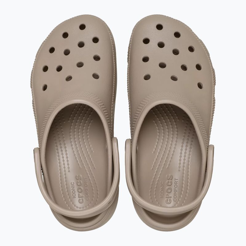 Дамски чехли Crocs Classic Platform Clog taupe 13