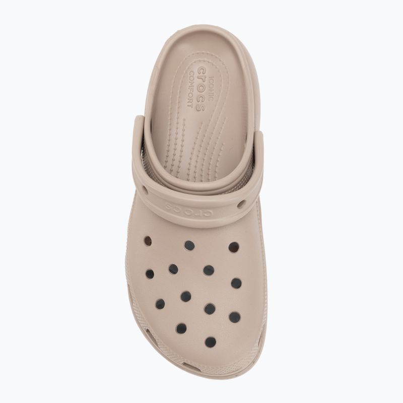 Дамски чехли Crocs Classic Platform Clog taupe 6