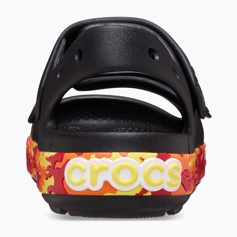 Детски сандали Crocs Crocband Cruiser Flames black 3