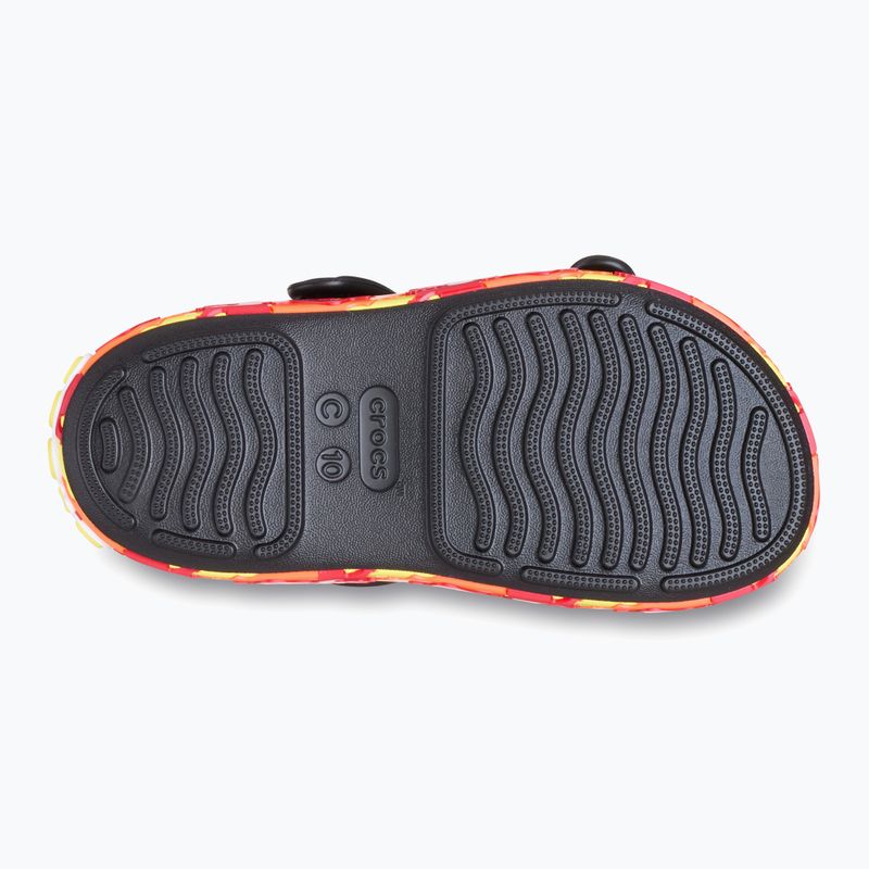 Детски сандали Crocs Crocband Cruiser Flames black 4