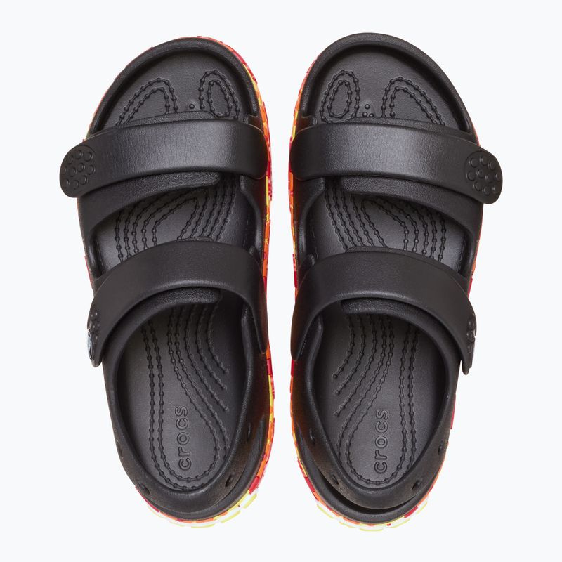 Детски сандали Crocs Crocband Cruiser Flames black 5