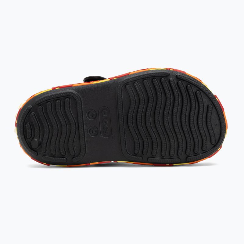 Детски сандали Crocs Crocband Cruiser Flames black 4