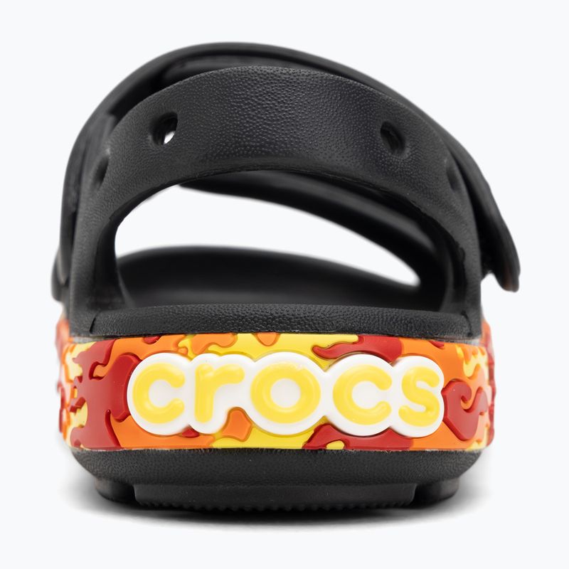 Детски сандали Crocs Crocband Cruiser Flames black 6