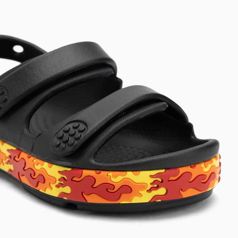 Детски сандали Crocs Crocband Cruiser Flames black 7