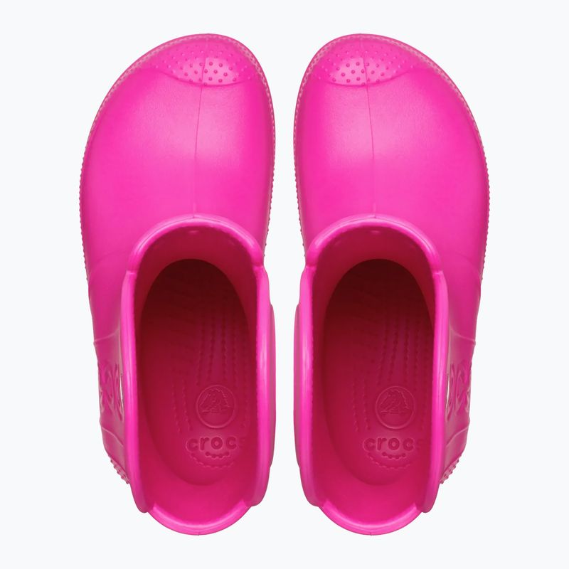 Детски гумени ботуши Crocs Handle It Rain Boot Kids pink crush 5