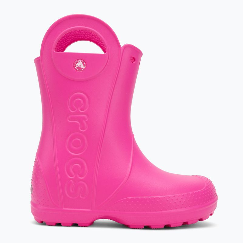 Детски гумени ботуши Crocs Handle It Rain Boot Kids pink crush 2