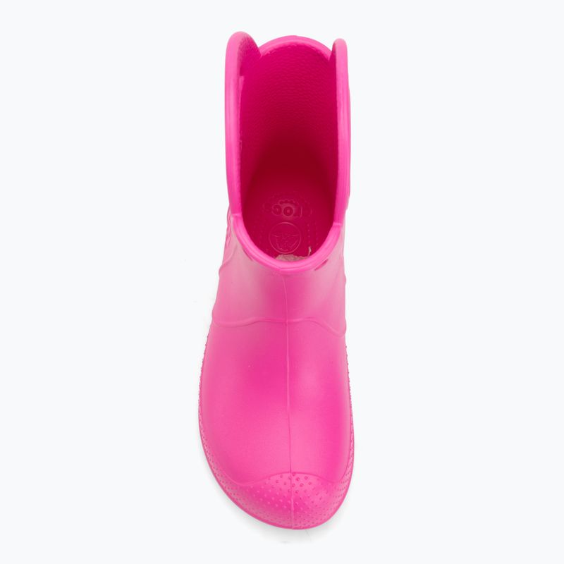 Детски гумени ботуши Crocs Handle It Rain Boot Kids pink crush 5